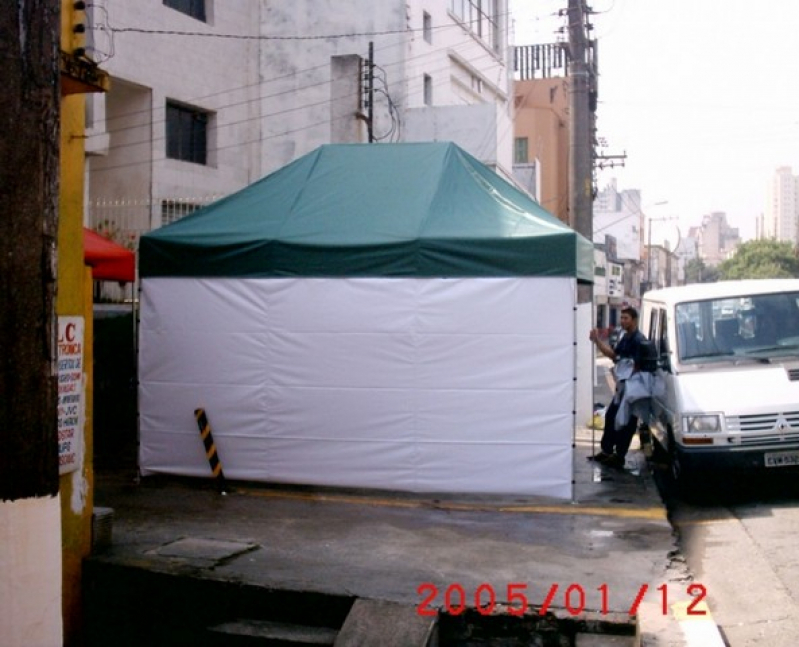 fábrica de tendas de lona