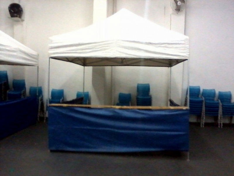 tenda 3x3 com balcão