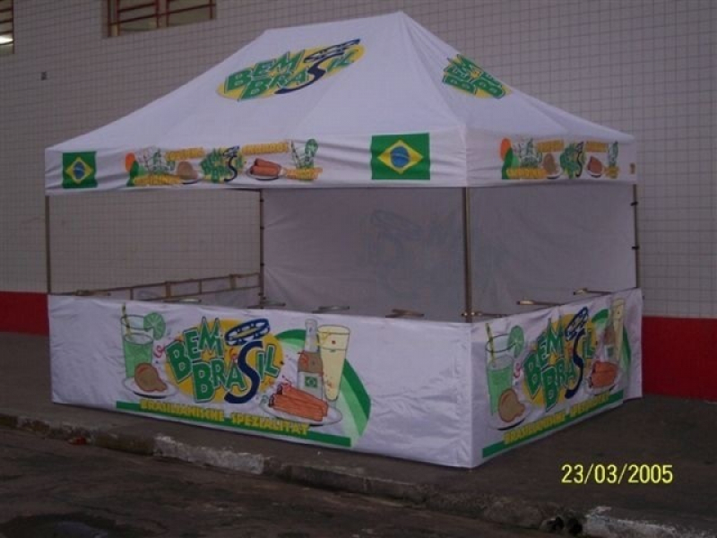 tenda pantográfica sanfonada