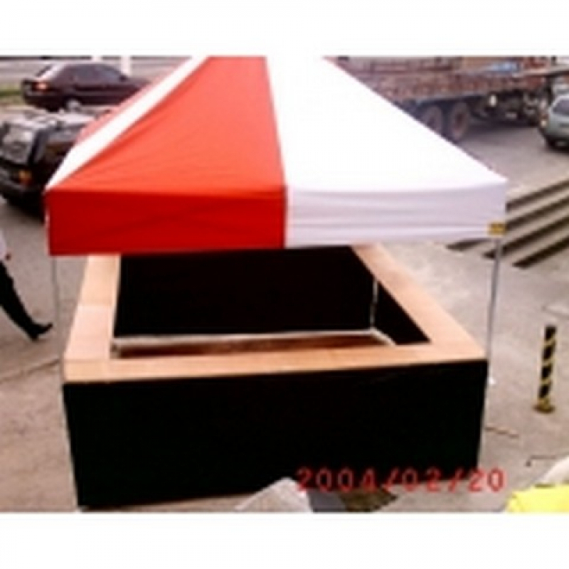 tenda para praia de alumínio