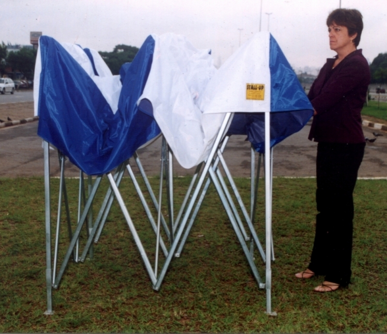 tenda retrátil sanfonada