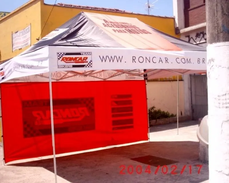 tenda sanfonada personalizada