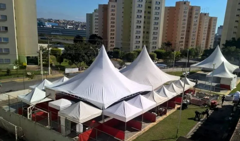vendas de tendas piramidal